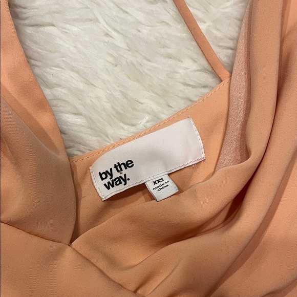 by the way. Peach Mini Dress - Picture 2 of 5